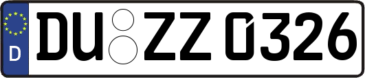 DU-ZZ0326
