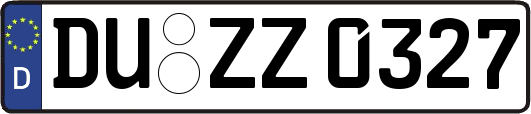 DU-ZZ0327