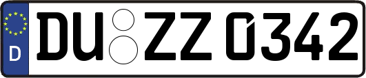 DU-ZZ0342