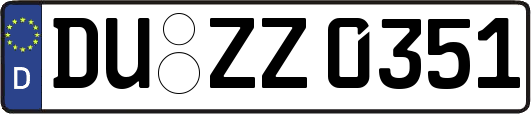 DU-ZZ0351