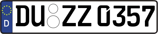 DU-ZZ0357