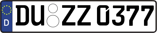 DU-ZZ0377