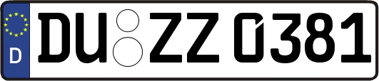 DU-ZZ0381