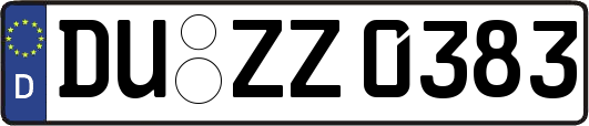 DU-ZZ0383