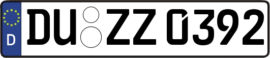 DU-ZZ0392