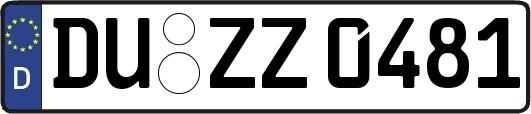 DU-ZZ0481