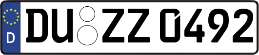 DU-ZZ0492