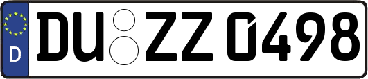 DU-ZZ0498