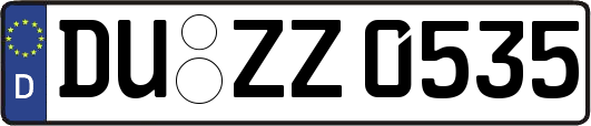 DU-ZZ0535