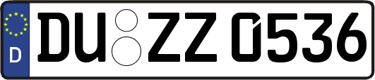 DU-ZZ0536