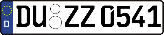 DU-ZZ0541