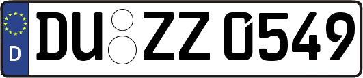 DU-ZZ0549