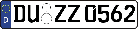 DU-ZZ0562
