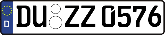 DU-ZZ0576
