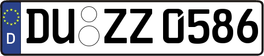 DU-ZZ0586