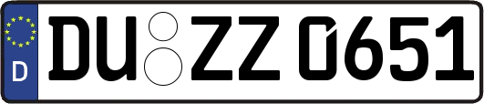 DU-ZZ0651