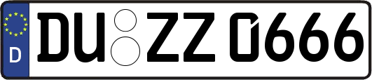 DU-ZZ0666