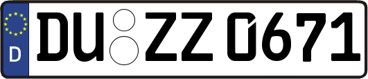 DU-ZZ0671