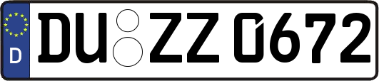 DU-ZZ0672