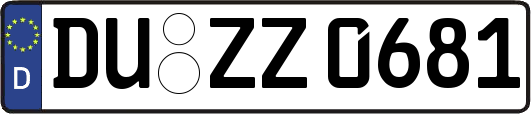 DU-ZZ0681
