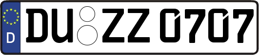 DU-ZZ0707