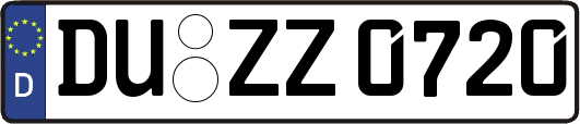 DU-ZZ0720