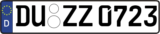 DU-ZZ0723