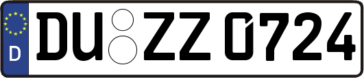 DU-ZZ0724