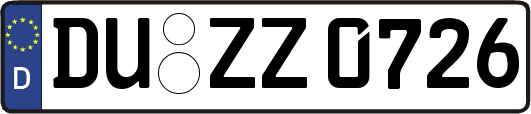DU-ZZ0726