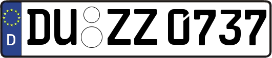 DU-ZZ0737
