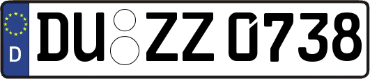 DU-ZZ0738