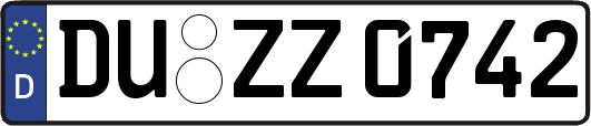 DU-ZZ0742