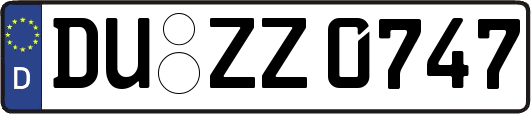 DU-ZZ0747
