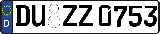 DU-ZZ0753