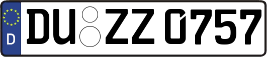 DU-ZZ0757