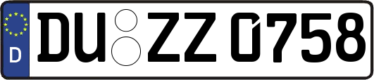 DU-ZZ0758