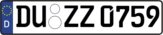 DU-ZZ0759