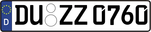 DU-ZZ0760