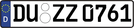 DU-ZZ0761