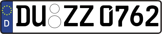 DU-ZZ0762