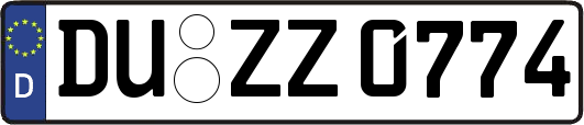 DU-ZZ0774