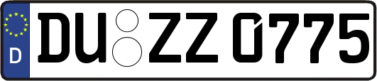 DU-ZZ0775