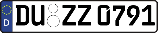 DU-ZZ0791