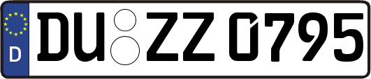 DU-ZZ0795