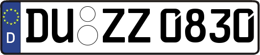 DU-ZZ0830