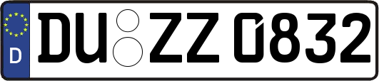DU-ZZ0832