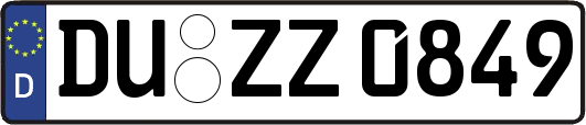 DU-ZZ0849