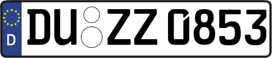 DU-ZZ0853