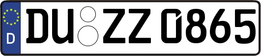 DU-ZZ0865