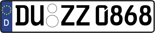 DU-ZZ0868